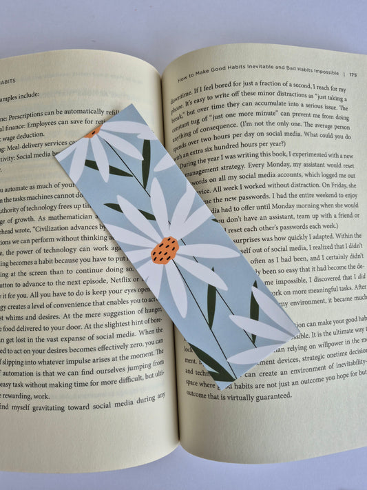 Paper Bookmark Set | Cute Aesthetic Bookmarks | 2x6 Handmade Bookmark | Book Lover Gift